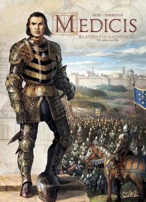 Cover of the book Médicis T02 - Laurent le Magnifique by Jean-Charles Gaudin, Jean-Pierre Danard