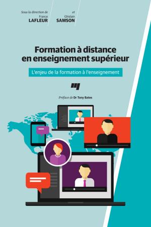 Cover of the book Formation à distance en enseignement supérieur by Nathalie Bigras, Caroline Bouchard
