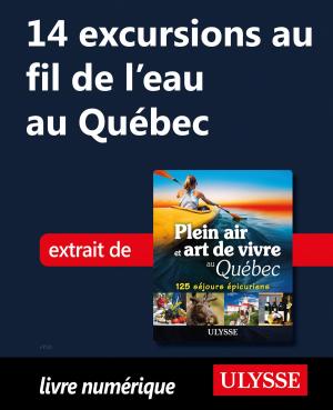 Cover of the book 14 excursions au fil de l'eau au Québec by Jérôme Delgado