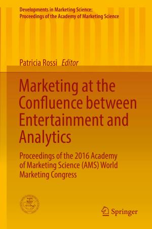 Cover of the book Marketing at the Confluence between Entertainment and Analytics by Andrea L. Dottolo, Carol Dottolo