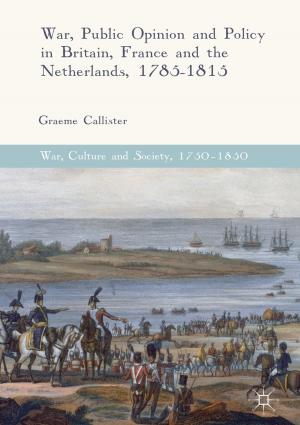 Cover of the book War, Public Opinion and Policy in Britain, France and the Netherlands, 1785-1815 by 