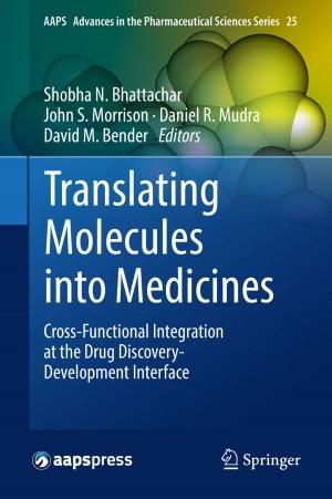 Cover of the book Translating Molecules into Medicines by V. Ramu Reddy, Sudhamay Maity, K. Sreenivasa Rao