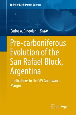 Cover of the book Pre-carboniferous Evolution of the San Rafael Block, Argentina by Thiago Christiano Silva, Liang Zhao