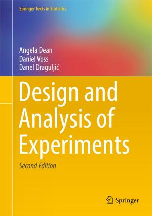 Cover of the book Design and Analysis of Experiments by 