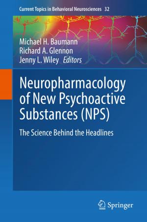 Cover of the book Neuropharmacology of New Psychoactive Substances (NPS) by Barry Goodfield