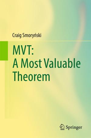 Cover of the book MVT: A Most Valuable Theorem by Anouar Hajjaji, Mosbah Amlouk, Mounir Gaidi, Brahim Bessais, My Ali El Khakani
