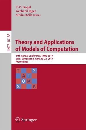 Cover of the book Theory and Applications of Models of Computation by Władysław Narkiewicz
