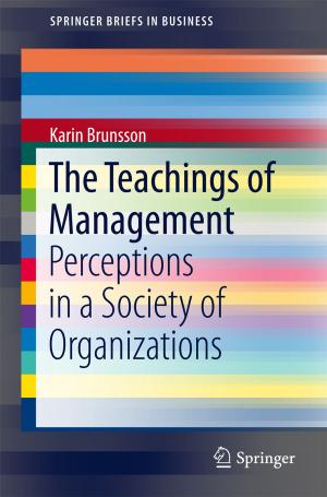 Cover of the book The Teachings of Management by 