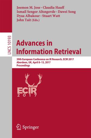 Cover of the book Advances in Information Retrieval by Robert Gendler, R. Jay GaBany