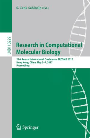 Cover of the book Research in Computational Molecular Biology by Tatiana Galibus, Viktor V. Krasnoproshin, Robson de Oliveira Albuquerque, Edison Pignaton de Freitas