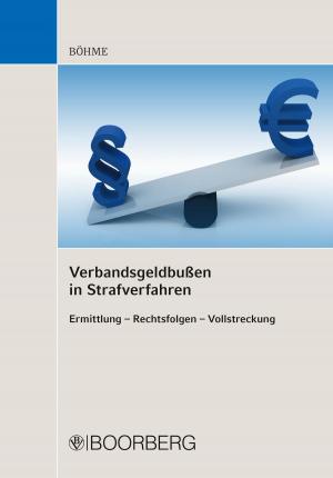 Cover of Verbandsgeldbußen in Strafverfahren