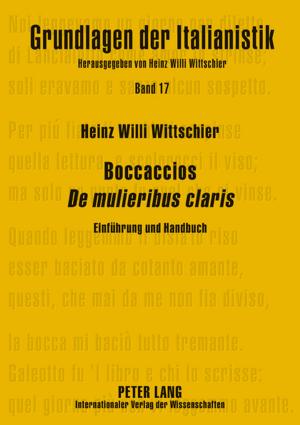 Cover of the book Boccaccios «De mulieribus claris» by Yu Liu