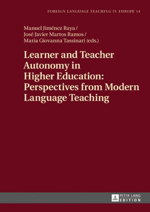Cover of the book Learner and Teacher Autonomy in Higher Education: Perspectives from Modern Language Teaching by Louis Fantasia