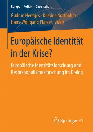 Cover of the book Europäische Identität in der Krise? by Olaf Hoffjann, Hans-Jürgen Arlt
