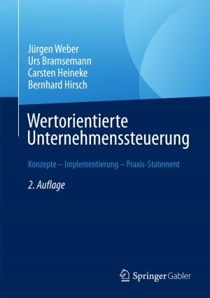 Book cover of Wertorientierte Unternehmenssteuerung