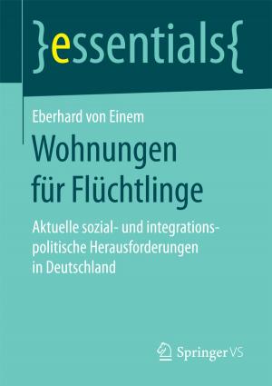 Cover of the book Wohnungen für Flüchtlinge by Hartmut Brügner