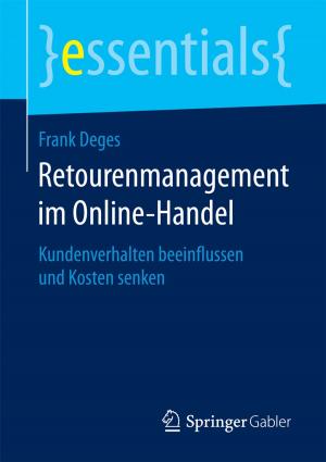 Cover of the book Retourenmanagement im Online-Handel by Hendrik Jan van Randen, Christian Bercker, Julian Fieml