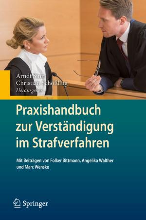 Cover of the book Praxishandbuch zur Verständigung im Strafverfahren by 