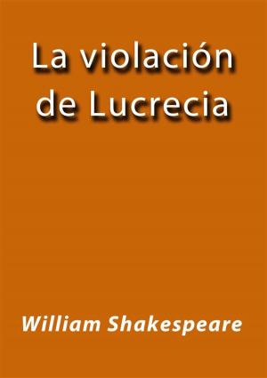 Cover of La violación de Lucrecia
