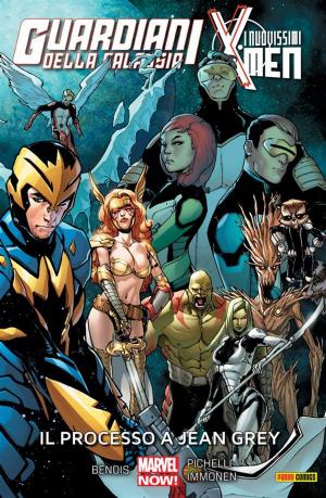 Cover of Guardiani Della Galassia & I Nuovissimi X-Men. Il processo a Jean Grey (Marvel Collection)
