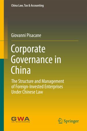 Cover of the book Corporate Governance in China by Vaibbhav Taraate