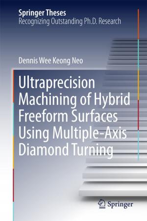 Cover of the book Ultraprecision Machining of Hybrid Freeform Surfaces Using Multiple-Axis Diamond Turning by 