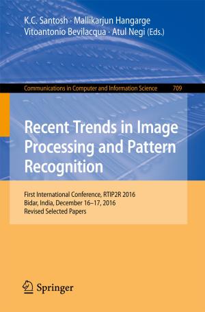 bigCover of the book Recent Trends in Image Processing and Pattern Recognition by 