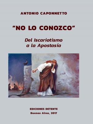 Cover of the book "No lo conozco. Del iscariotismo a la apostasía" by Lorenzo Turchi