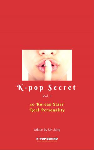 Book cover of 40 Korean Stars' Real Personality