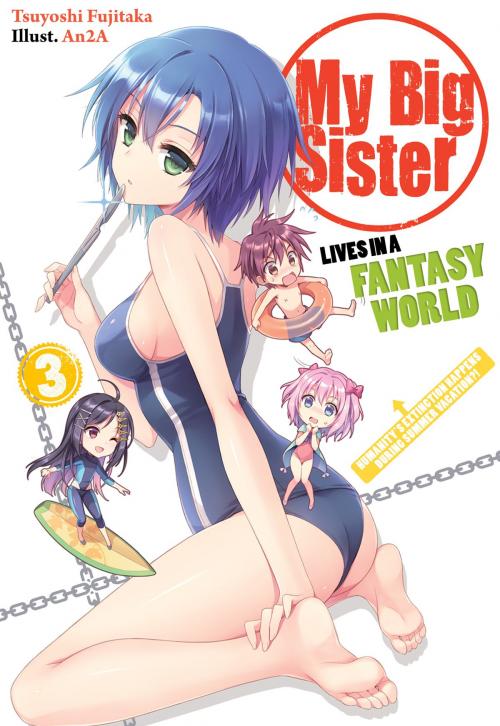 Cover of the book My Big Sister Lives in a Fantasy World: Humanity's Extinction Happens During Summer Vacation?! by Tsuyoshi Fujitaka, J-Novel Club