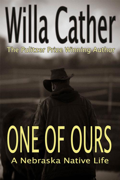 Cover of the book One of Ours by Willa Cather, unsecretbooks publication