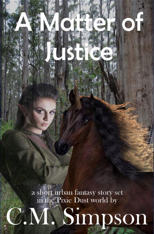 Cover of the book A Matter of Justice by C.M. Simpson, C.M. Simpson Publishing