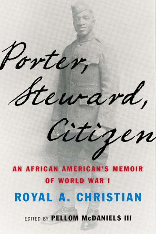 Cover of the book Porter, Steward, Citizen by Royal A. Christian, Oxford University Press
