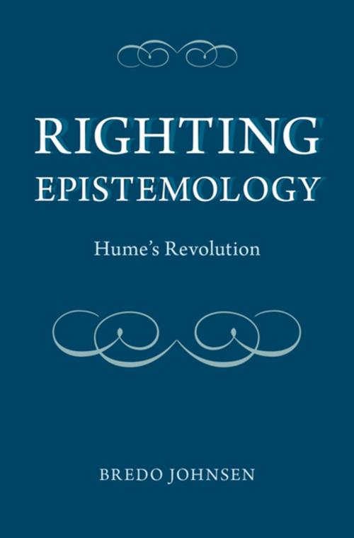 Cover of the book Righting Epistemology by Bredo Johnsen, Oxford University Press