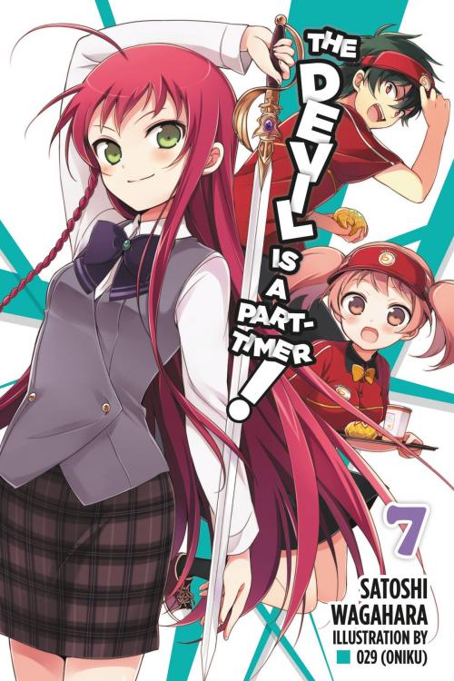 Cover of the book The Devil Is a Part-Timer!, Vol. 7 (light novel) by Satoshi Wagahara, 029 (Oniku), Yen Press