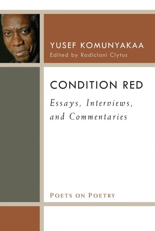 Cover of the book Condition Red by Yusef Komunyakaa, University of Michigan Press