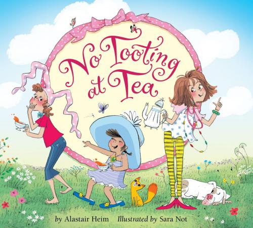 Cover of the book No Tooting at Tea by Alastair Heim, HMH Books