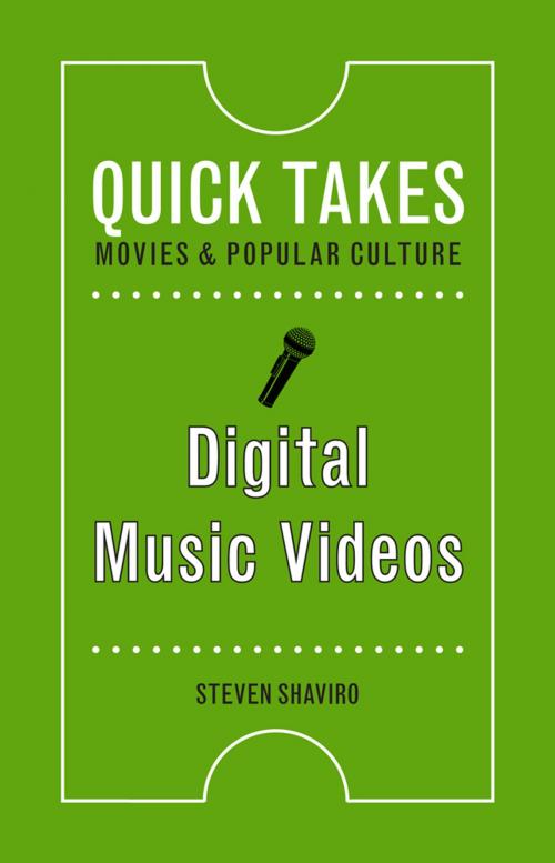 Cover of the book Digital Music Videos by Steven Shaviro, Rutgers University Press