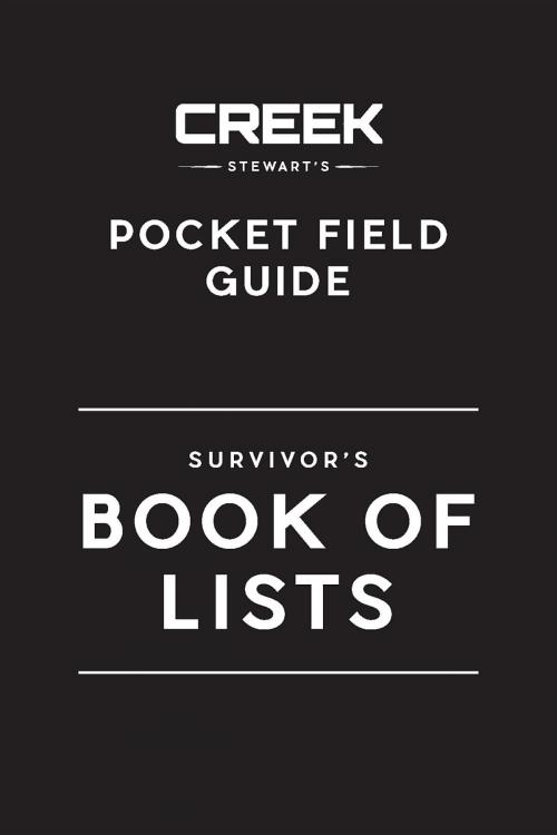 Cover of the book POCKET FIELD GUIDE by Creek Stewart, DROPSToNE Press