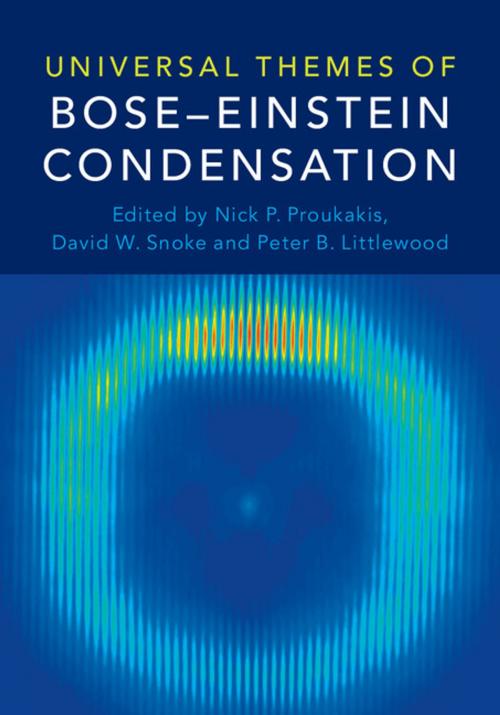 Cover of the book Universal Themes of Bose-Einstein Condensation by , Cambridge University Press