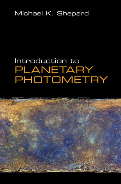 Cover of the book Introduction to Planetary Photometry by Michael K. Shepard, Cambridge University Press