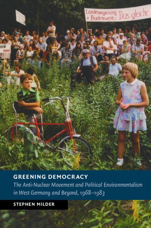 Cover of the book Greening Democracy by Stephen Milder, Cambridge University Press