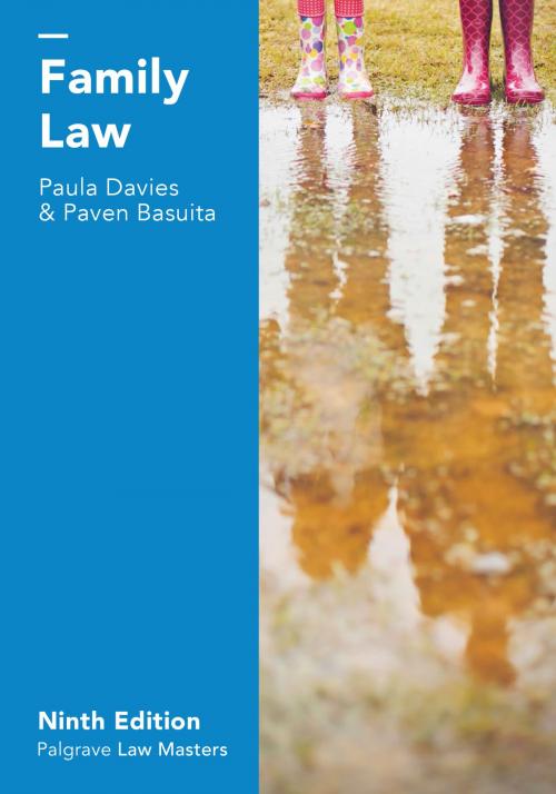 Cover of the book Family Law by Paula Davies, Paven Basuita, Macmillan Education UK
