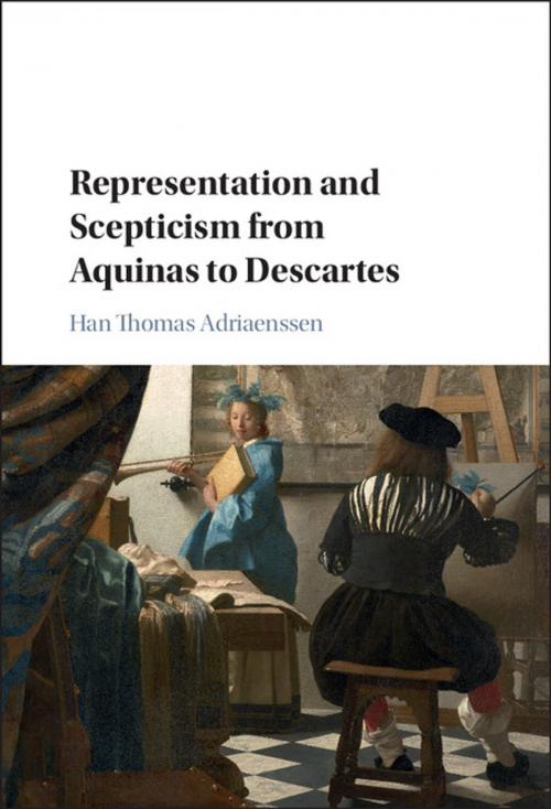 Cover of the book Representation and Scepticism from Aquinas to Descartes by Han Thomas Adriaenssen, Cambridge University Press