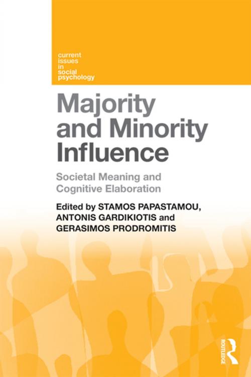 Cover of the book Majority and Minority Influence by , Taylor and Francis