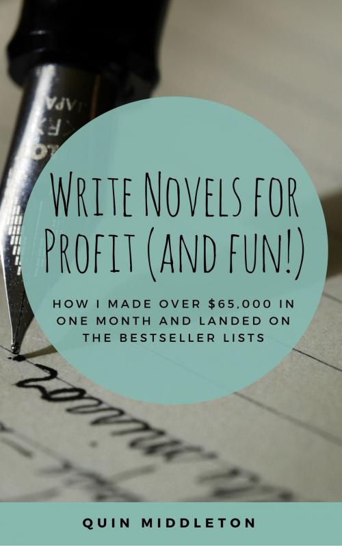 Cover of the book Write Novels for Profit (and Fun!): How I Made $65,000 in One Month and Landed on the Bestseller Lists by Quin Middleton, Quin Middleton