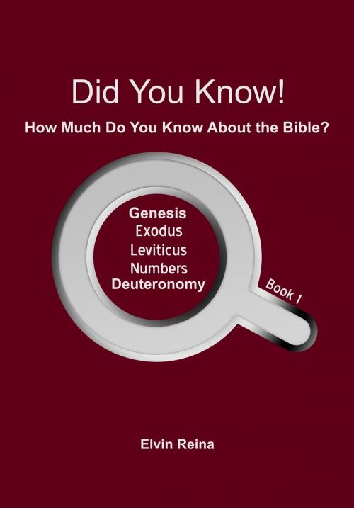 Cover of the book Did You Know! How Much Do You Know About the Bible? Book 1 by Elvin Reina, Elvin Reina