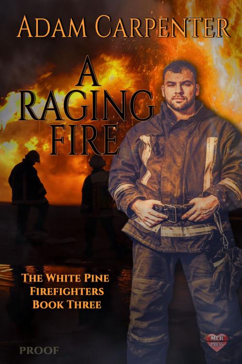 Cover of the book A Raging Fire by Adam Carpenter, MLR Press
