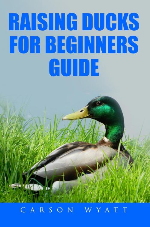 Cover of the book Raising Ducks for Beginner's Guide by Carson Wyatt, CiJiRO Publishing