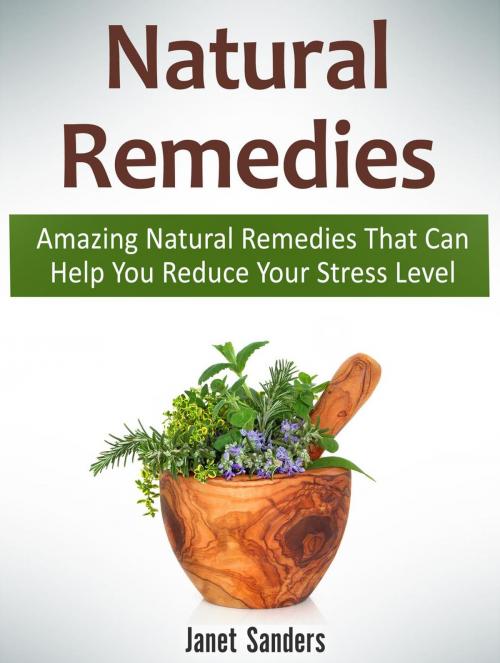 Cover of the book Natural Remedies: Amazing Natural Remedies That Can Help You Reduce Your Stress Level by Janet Sanders, JVzon Studio